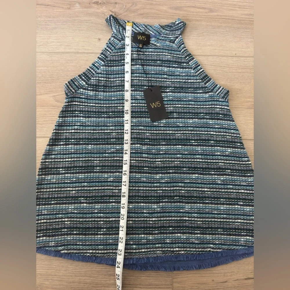 W5 Women's Striped Tank Top - Picture 2 of 7